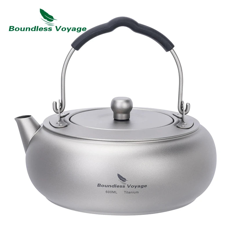 Ultimate Titanium Kettle for Hikers - Lightweight Adventure Essential