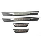 4Pcs/Lot ABS Stainless Steel For 2009-2021 OPEL ASTRA J K L Door Sill Pedal Welcome Scuff Plate Decoration Cover