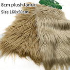 Sewbato faux fur fabric plush simulation fur cloth for sewing cosplay 160x50cm