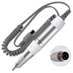 Electric Nail Drill Pen Handle File Polish Grind Machine Handpiece Manicure Pedicure Tool DC & 3 PIN PLUG Nail Drill Accessories