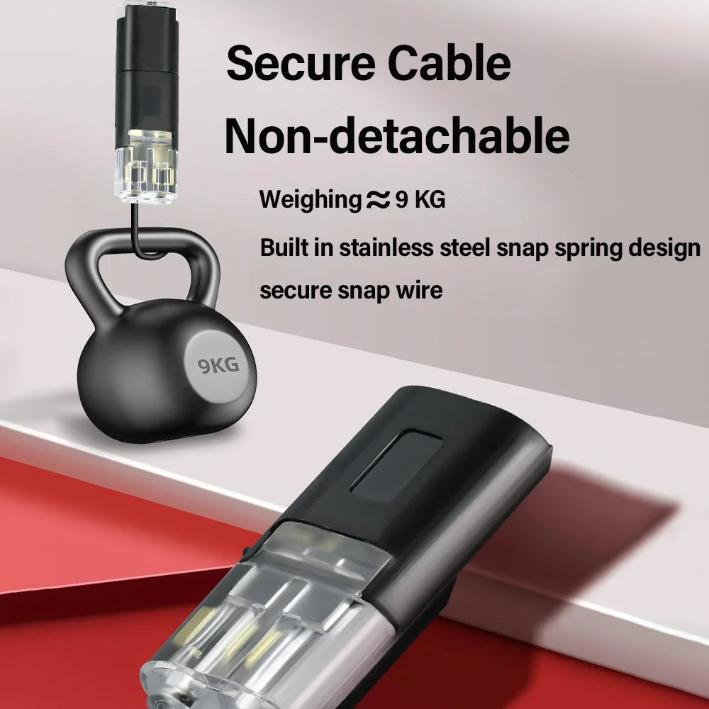 Electrical Wire Terminal No Stripping Quick Cable Connectors Dual Line Interconnection Detachable Safety Electric Wire Connector