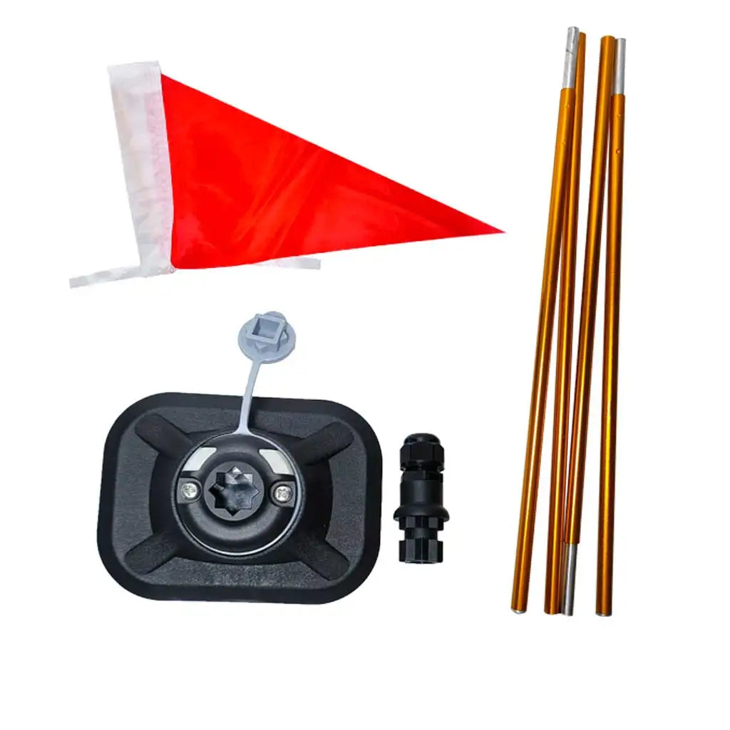Inflatable Boat Kayak PVC Mount Kit - Ball Base, GPS, Camera, Flag, Oar, Star Mount Options