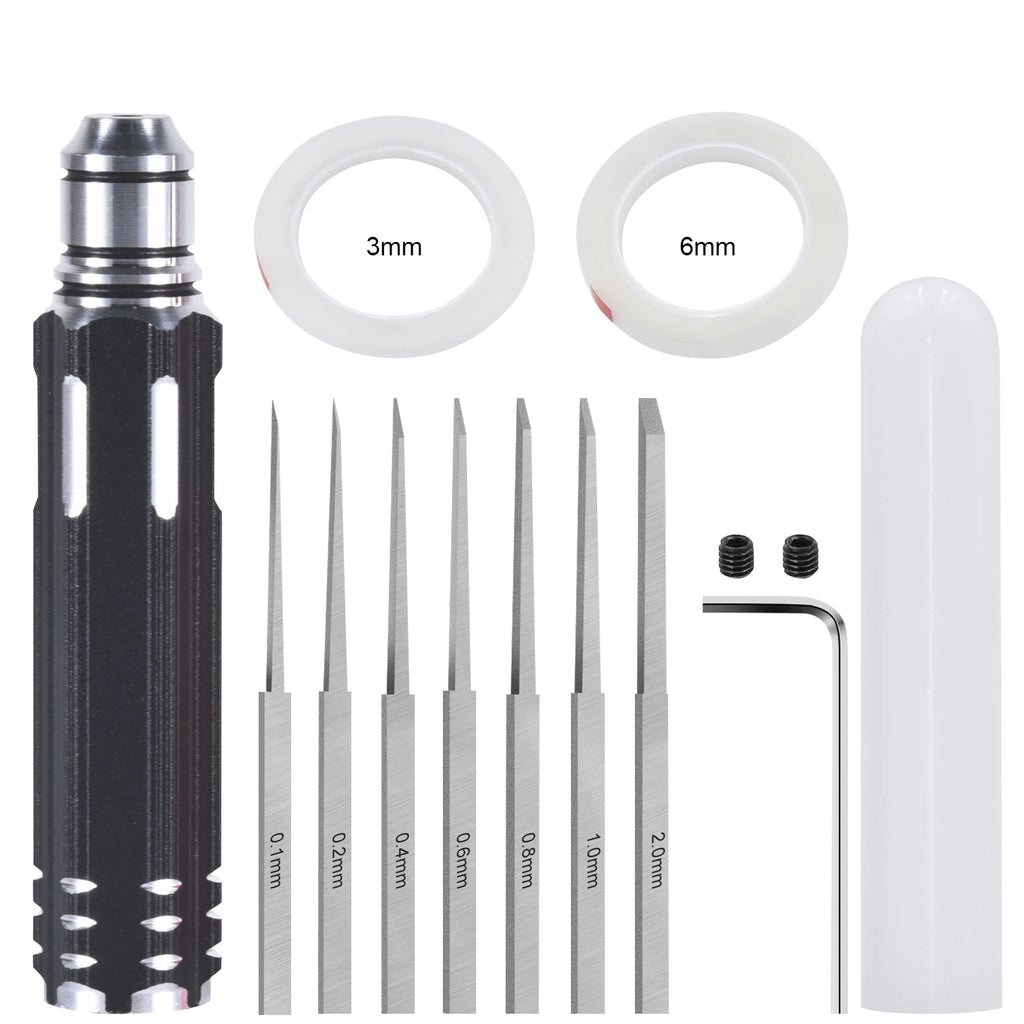 Model Carving Knifesharp Resin Carved Scribe Line Cutting Tool Wear Resistant Modeling Scriber For Engraving Carving Cutting Set