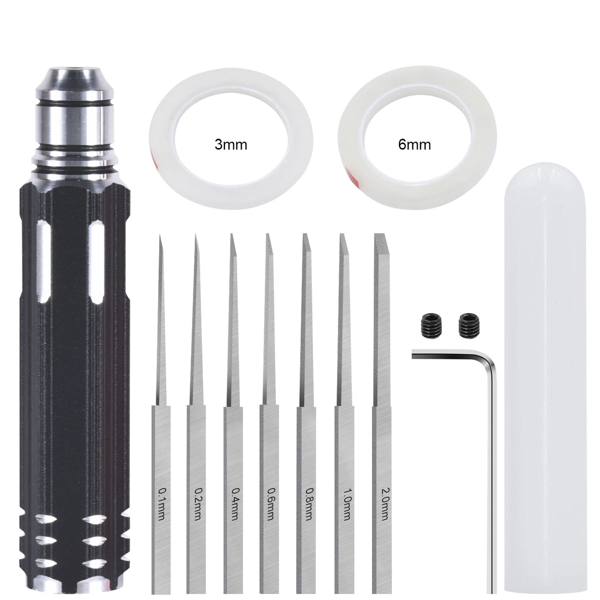 Model Carving Knifesharp Resin Carved Scribe Line Cutting Tool Wear Resistant Modeling Scriber For Engraving Carving Cutting Set