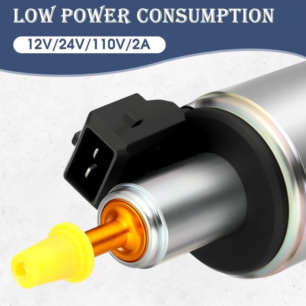 Diesel Heater Fuel Pump 12V/24V 22ML Quiet Electric Oil Pump for Webasto Eberspacher 2KW 5KW 8KW Air Heater
