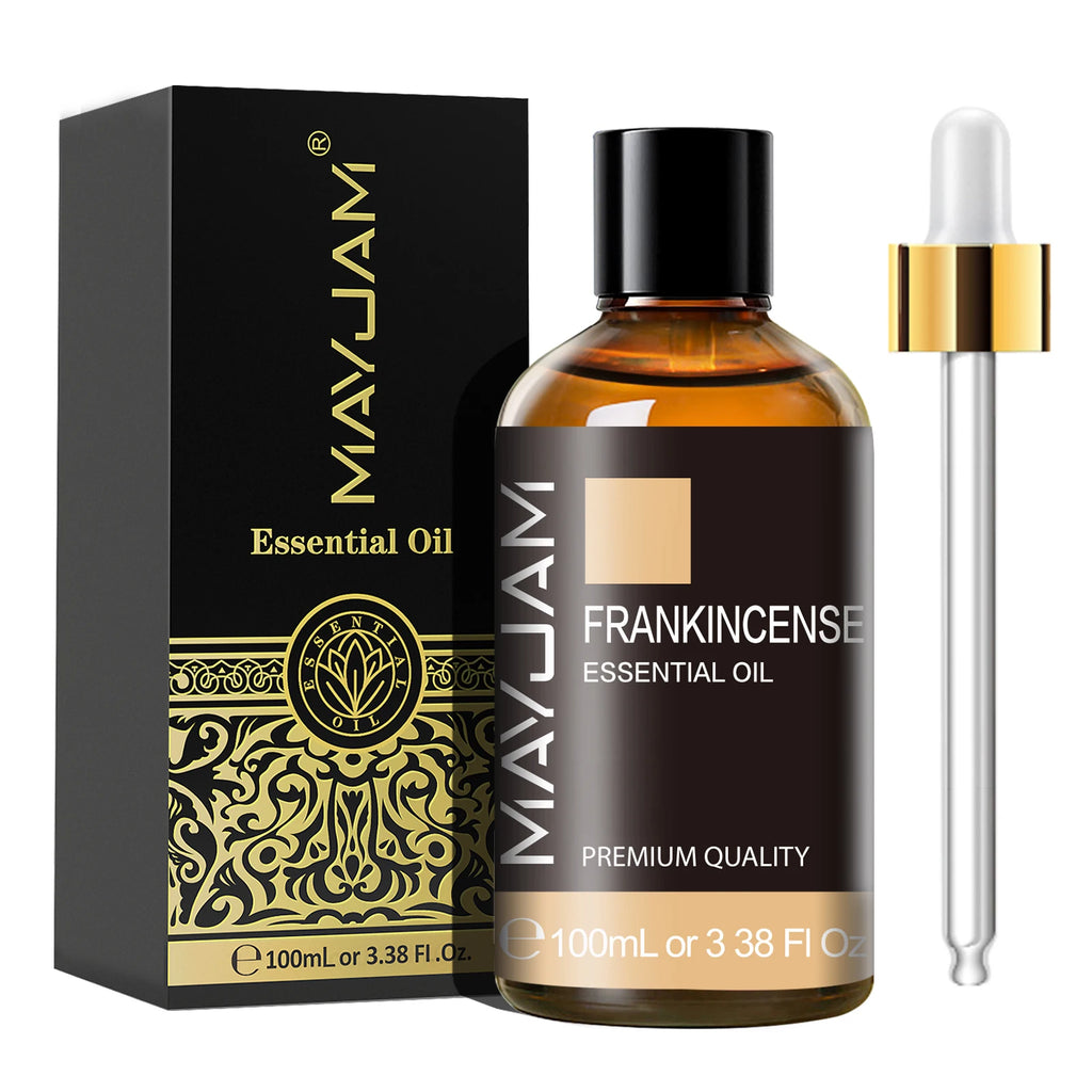 100ML Pure Plant Essential Oil Mint Bergamot Patchouli Citronella Lemongrass Chamomile Cedarwood For Reed Diffuser Humidifier
