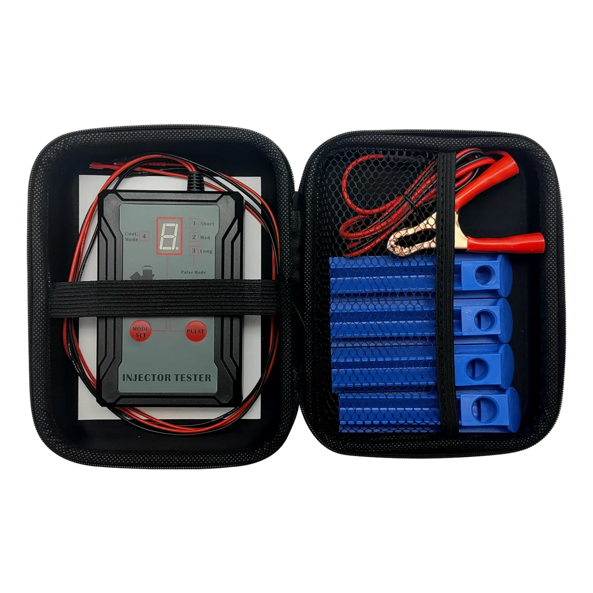 Upgraded Fuel Injector Tester & DIY Cleaning Tool - Test Two Injectors Simultaneously 8 Pulse Power Drive Mode