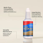 150ml Floor Restore Solution liquid Flooring Renewal Agent Wood Floor Polishing Care for Home Apartment Dormitory Living Room