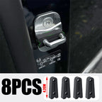 Soft Silicone Auto Door Lock Damper Buffer Pad Shock Absorber Anti Noise Soundproof Gasket Protection Sticker Accessories Kit