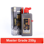Yidege Professional Chinese Sumi Refined Ink Black Liquid Traditional Calligraphy Brush Painting 100g/250g/500g Writing Drawing
