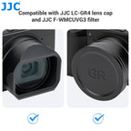 JJC Lens Hood for Ricoh GR IV / GR IV HDF / GR IV Monochrome, Black, 1pc