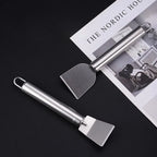 Stainless Steel Cleaning Scraper Glue Remover, Silver 16.5 x 4.1cm, 1pc