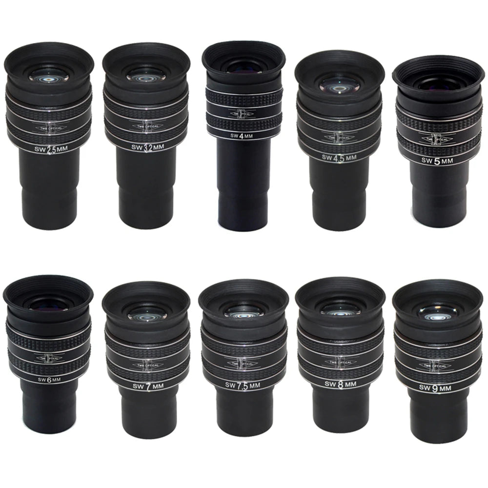 1.25'' 58 Degree TMB Planetary Telescope Eyepiece 2.5mm/3.2mm/4mm/4.5mm/5mm/6mm/7mm/7.5mm/8mm/9mm