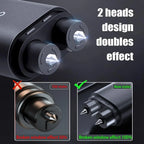 2-in-1 Car Safety Hammer Window Breaker with Seat Belt Cutter, Spring-Loaded