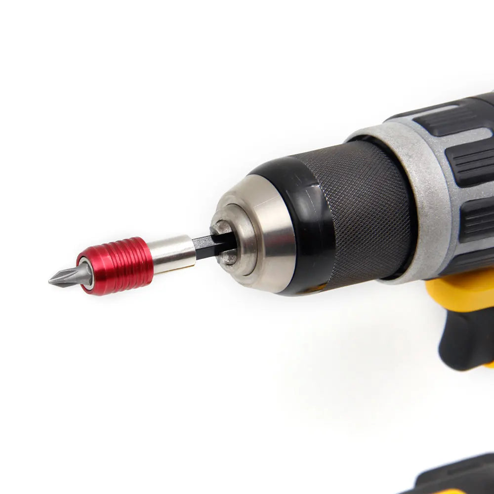 60-300mm hexagonal extension quick release self-locking connect rod red screwdriver head extension rod power tool accessory set