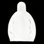 Men's Reflective Jacket Gray Polyester L-5XL Night Running Dance Outerwear
