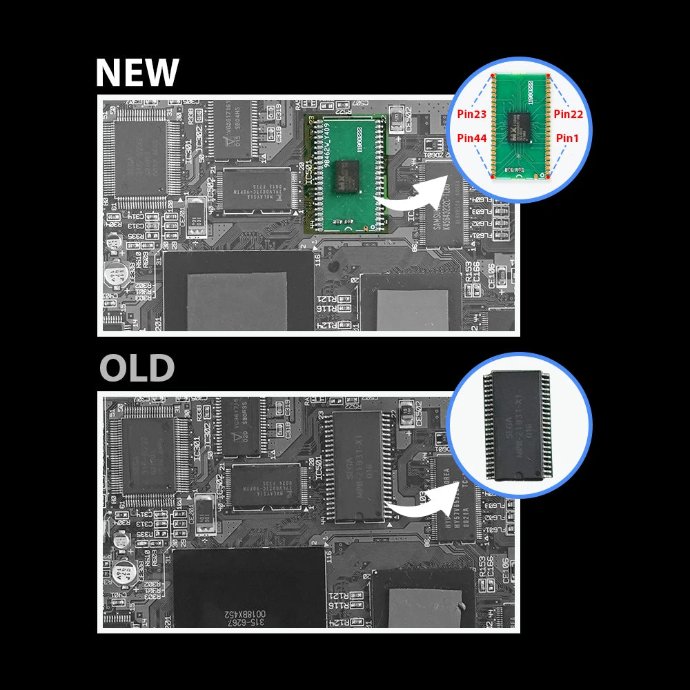2.5" SATA Hard Disk Adapter Game Converter For Sega Dreamcast Console Support DC VA0 VA1 Motherboard Bios Mod