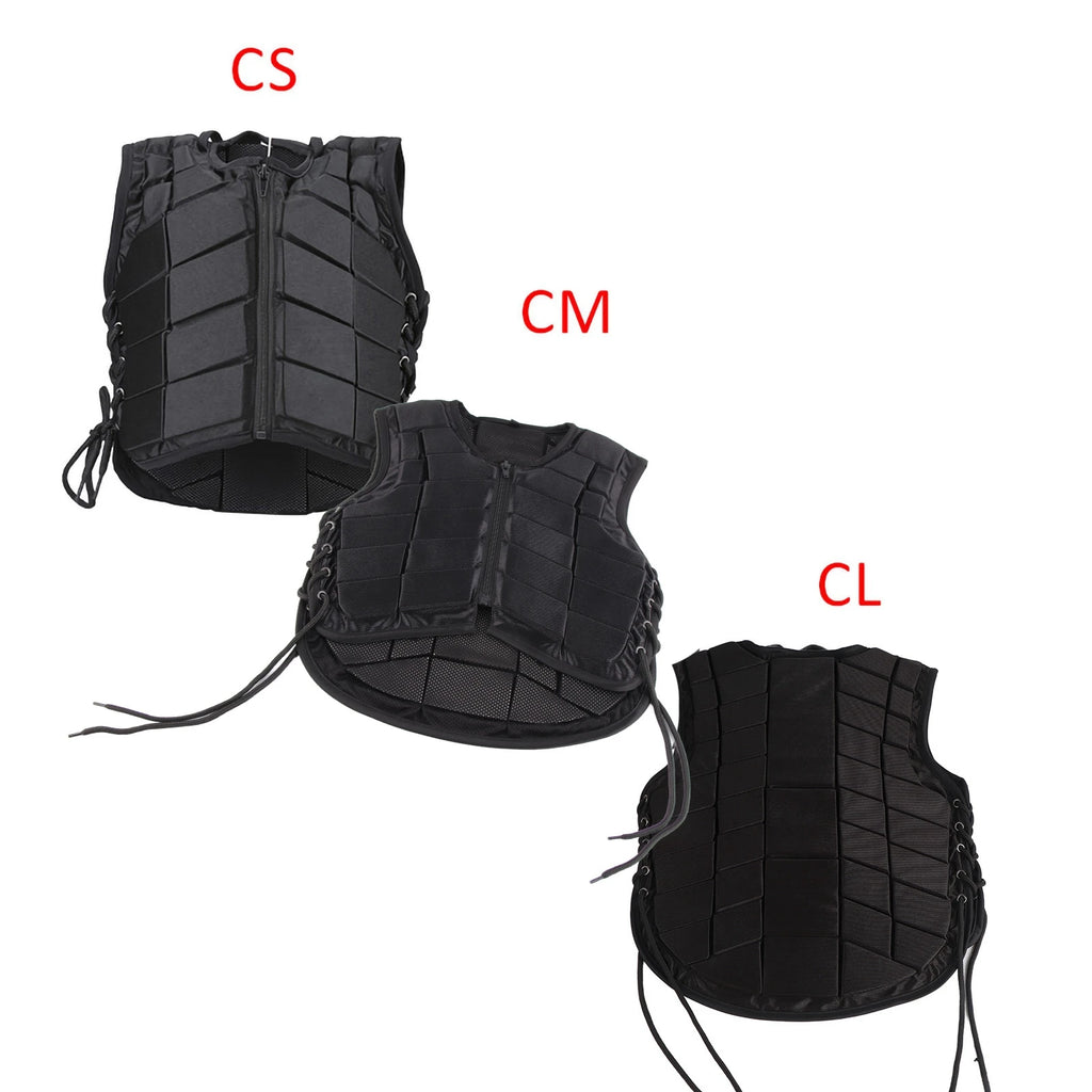 Kids Riding Vest Comfortable Horse Riding Protective Waistcoat Shock Absorption Safety Vest For Boys Girls