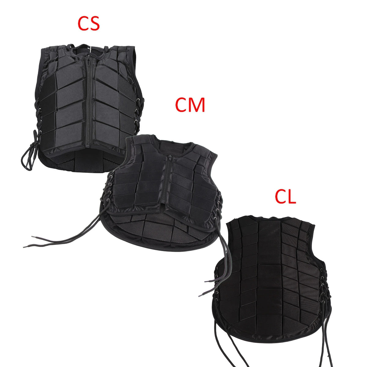 Kids Riding Vest Comfortable Horse Riding Protective Waistcoat Shock Absorption Safety Vest For Boys Girls