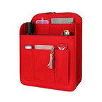 Multi-Pocket Insert Bag Organizer for Long champ Backpack Storage Bag Felt Backpack Inner Bag Liner Bag