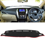 For Toyota Yaris Ativ 2019 2020 2021 2022 2023 2024 Car Dashboard Cover Avoid Light Pad Sun Shade Anti-UV Carpets Non-Slip Mats