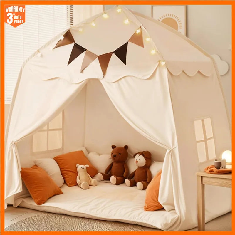 Kids Play Tent for Boys Girls Princess Castle Playhouse Indoor Outdoor Children's Toy House for Toddlers Tent Gift