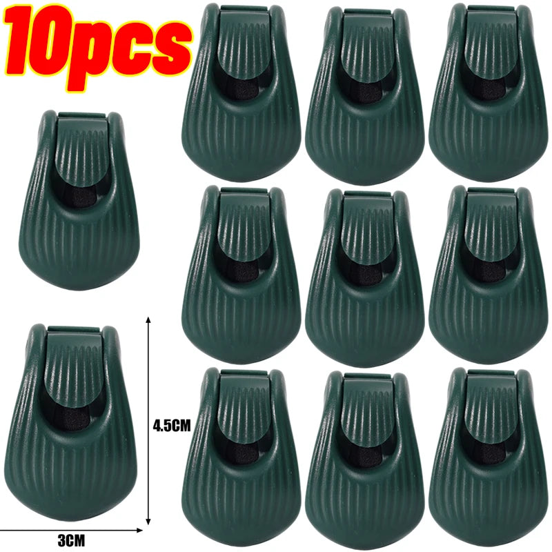 20/5Pcs Fishing Rod Holder Fixer Clip Fishing Pole Holder Compact Design Fishing Rod Fixer Fish Rod Holder Storage Accessories