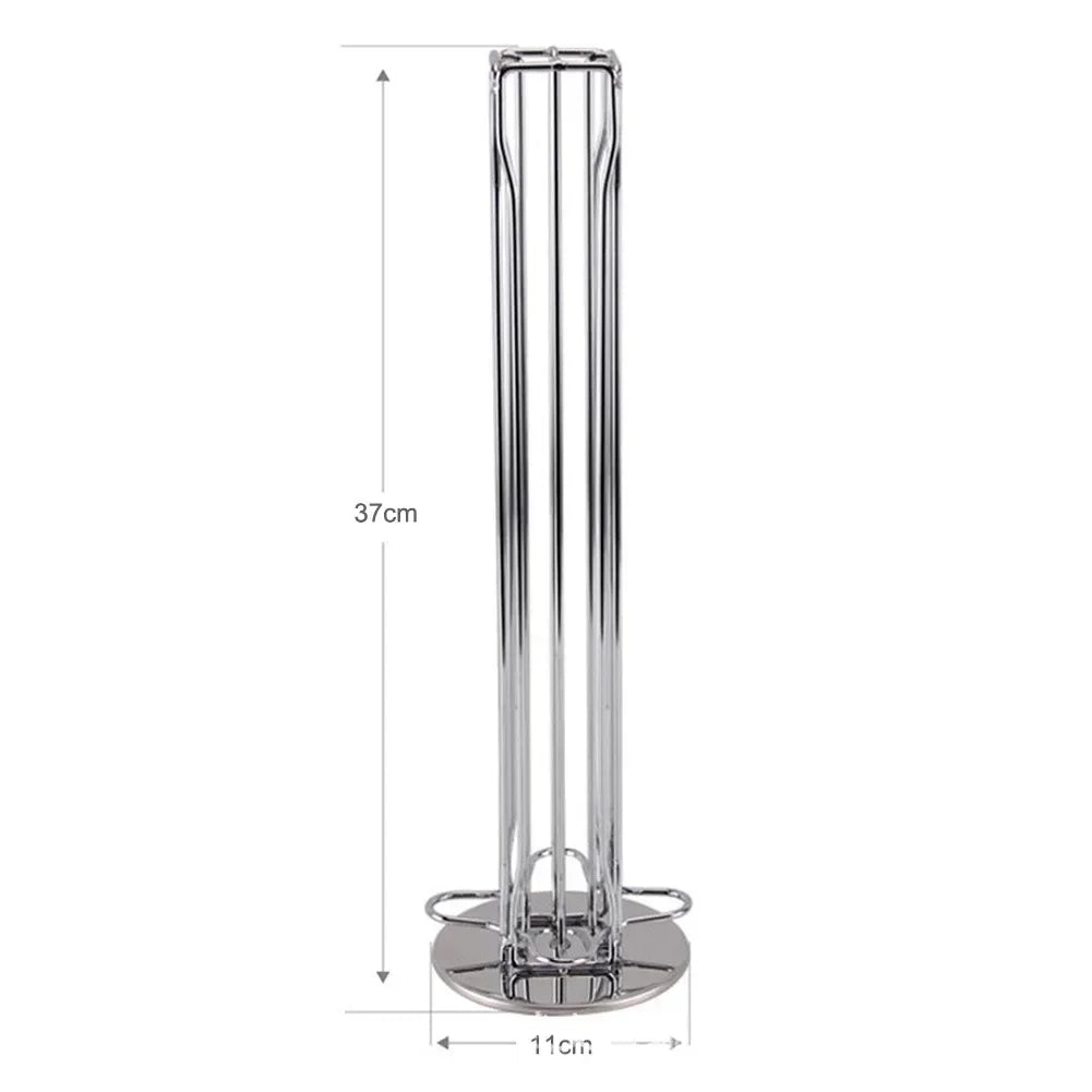 1PC 40 Pod Coffee Capsules Nespresso Coffee Pods Holder Rotating Rack Coffee Capsule Stand Storage Shelve Organization Holder