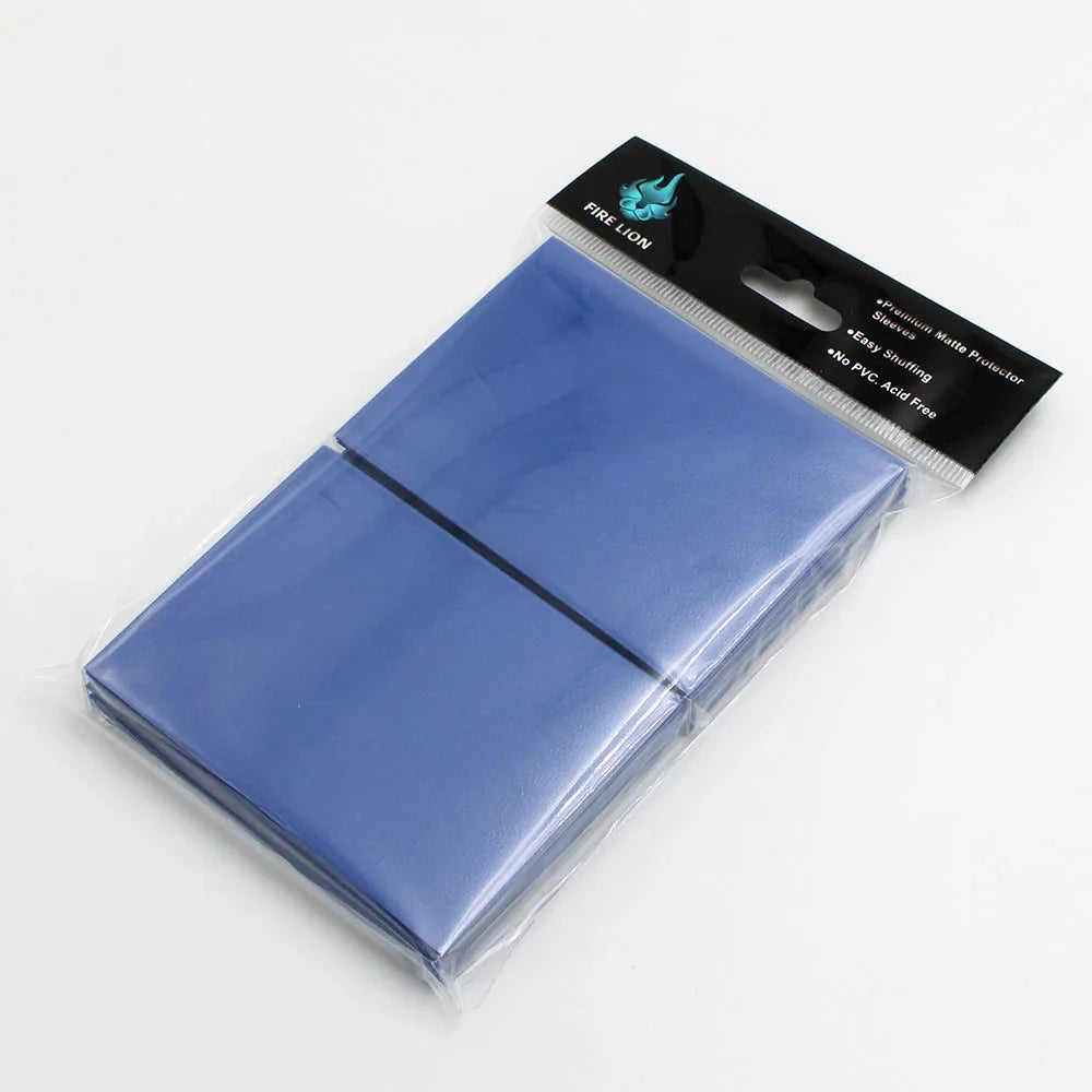 100PCS 66x91mm Matte Colorful Standard Size Card Sleeves TCG Trading Cards Protector Tarot Shield Board Games Magical Cover PKM