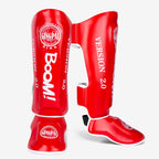 Muay Thai Shin Instep Guards Thickened Leg Protectors, Sanda Boxing Taekwondo, S-L, Multi-Color