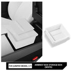 Center Console Storage Tray  For Tesla Model 3 Highland 2024 2025 Model Y Juniper 2025 2026  Armrest Storage Box Car Accessories