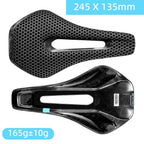 RYET 3D Printed Full Carbon Bicycle Saddle 245mm *135/145/155mm Bike Saddle for MTB Gravel Road Bike Seat bicycle parts
