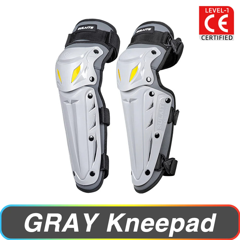 Motorcycle Knee Pad Elbow Protective Combo Knee Protector Equipment Gear Outdoor Sport Motocross Knee Pad Ventilate Four Seasons