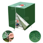 Professional 1000 Liters IBC Water Tank Cover Outdoor Garden Furniture Waterproof Anti-Dust Wind Rain Sun Snow Protection