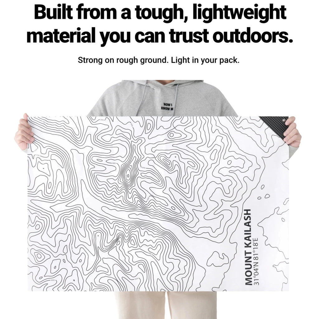 HODRGEAR PaperLite Tyvek Tent Vestibule Mat 35g Ultralight Ground Sheet Tent Foortprint Waterproof Tent Footprint Camping Hiking