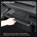 LUCKEASY LHD for Tesla Model Y Launch 2025 2026 Juniper (not for RHD) Car Glove Box Tray Pallet Case Organizer Accessories