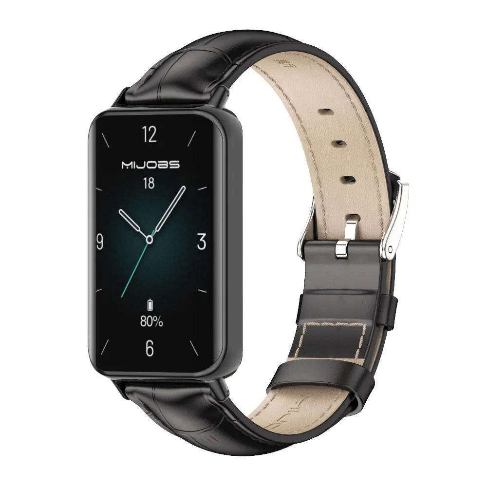 Leather Black / For Honor Band 9