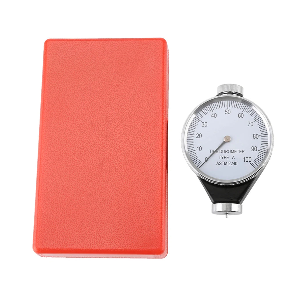 Durometer Meter Shore Type rubber hardness tester A/O/D Rubber Tire Durometer Hardness Tester Meter 0‑100 HA Hardness tester