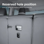 Rear seat backrest protection pad For Tesla Model Y Juniper Trunk Rear Seat Back Cover Backrest Protector Cover Protection Mat