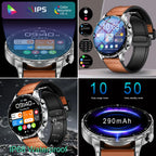 LIGE 2026 New Outdoor Sports Smart Watch Men 1.85“ HD Screen Heart Rate Bluetooth Call IP68 Waterproof Business Smartwatch Men