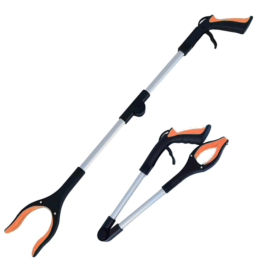 Grabber Reacher Tool - Foldable Gripper and Reaching Tool - Heavy Duty Pick Up Stick Grabbers for Seniors, Trash, Surgery Recove