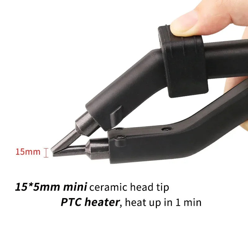 Tongs for hair extensions Smart Heating Tip Professional Hair Extension Tools Hair connectors extension tongs Heating Iron Hot
