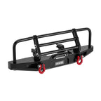 INJORA CNC Aluminum Front Rear Bumper with Lights for 1/18 RC Crawler TRX4M Defender Upgrade (4M-88)