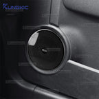 For Abarth 595 595C 695 695C 2012-2024 Fiat 500 500C 2008-2024 500E 2012-2019 Car Stainless Steel Door Horn Audio Speaker Trim