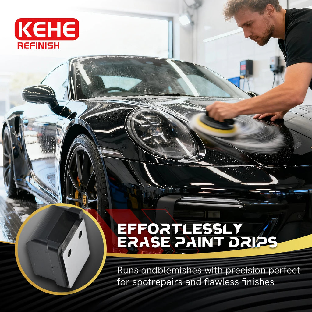 Professional Car Paint Spot Repair Kit for Scratch Chip & Stain Removal Auto Body Detailing Tool Super Hard Precision Scraper