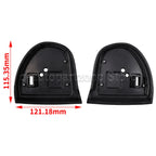 Car Rear View Mirror Gasket Rubber Seal Pads For Mercedes W211 W203 413131418 Door Rearview Mirror Base Gasket 2038103716