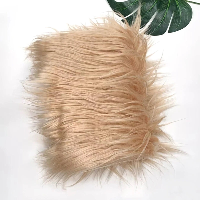 Sewbato faux fur fabric plush simulation fur cloth for sewing cosplay 160x50cm