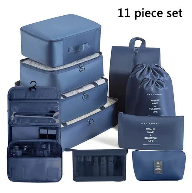 11pcs Set Navy