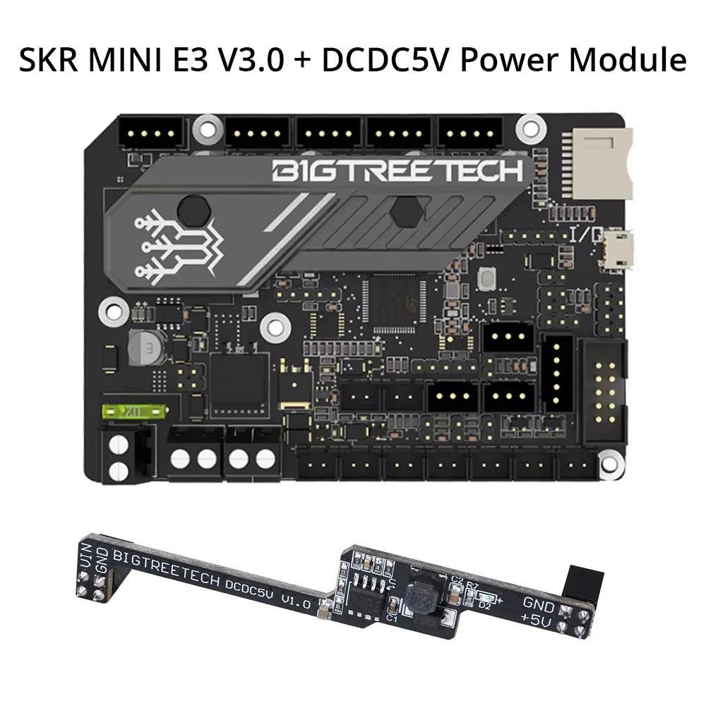 BIGTREETECH BTT SKR Mini E3 V3.0 Motherboard With TMC2209 UART VS SKR 2 3D Printer Mainboard for Ender 3 Ender 5 Pro CR 10