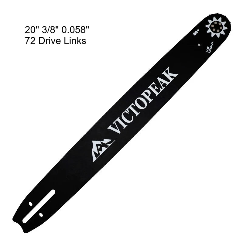 Chainsaw Guide Bar Replacement, 12-22 Inch Length Options, Multiple Styles